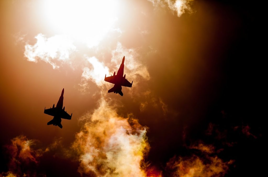 jet, nature, fighter jet, raaf hornets, fighter planes, military aircraft, sunset, airplanes, flying, military, war, defense